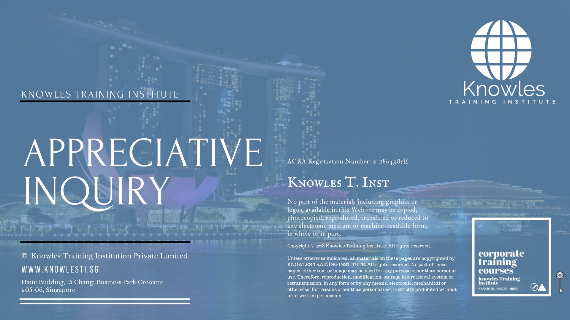 Appreciative Inquiry Training Courses in Taiwan