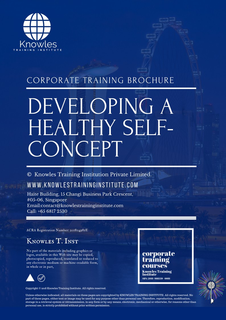 Course Brochure For Developing A Healthy Self-Concept Course in Taiwan