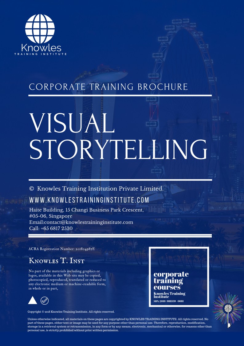 Course Brochure For Visual Storytelling in Taiwan