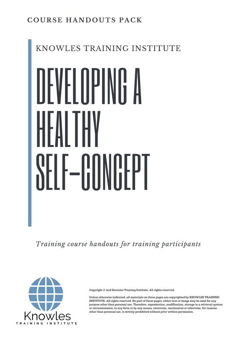 Course Handouts For Developing A Healthy Self-Concept Course in Taiwan