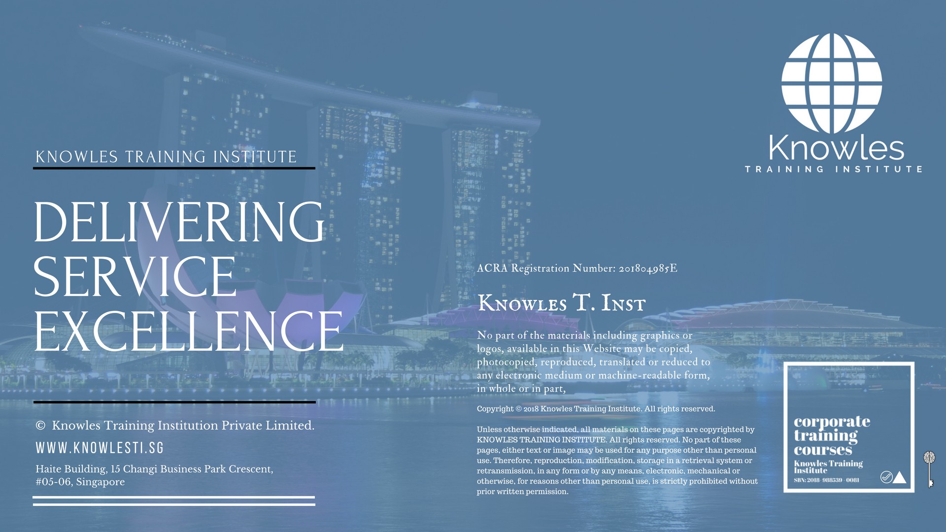 Delivering Service Excellence Course in Taiwan