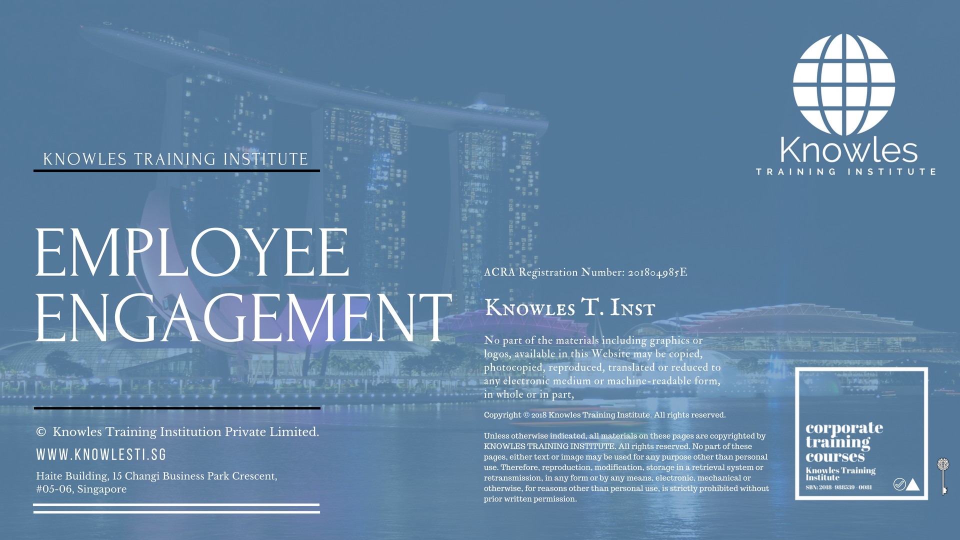 Employee Engagement Training Course in Taiwan