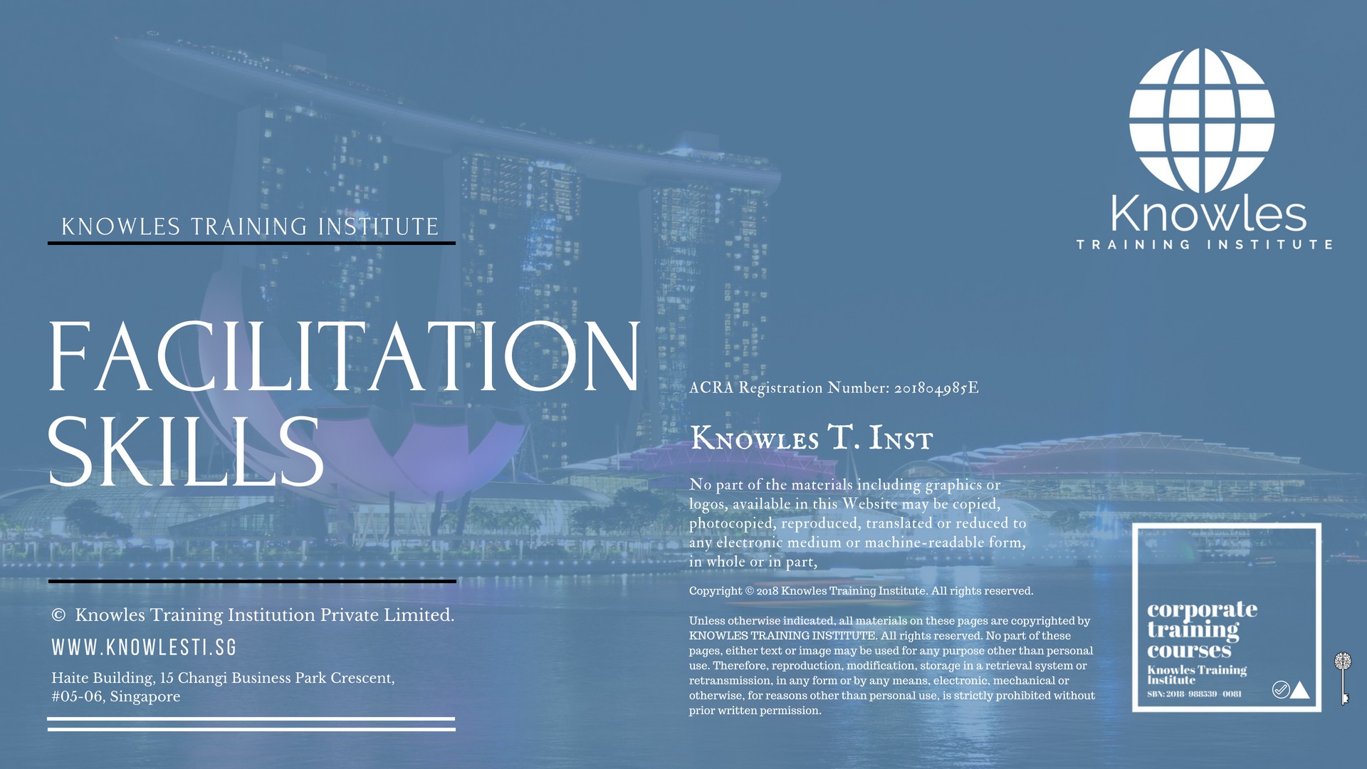 Facilitation Skills Course in Taiwan