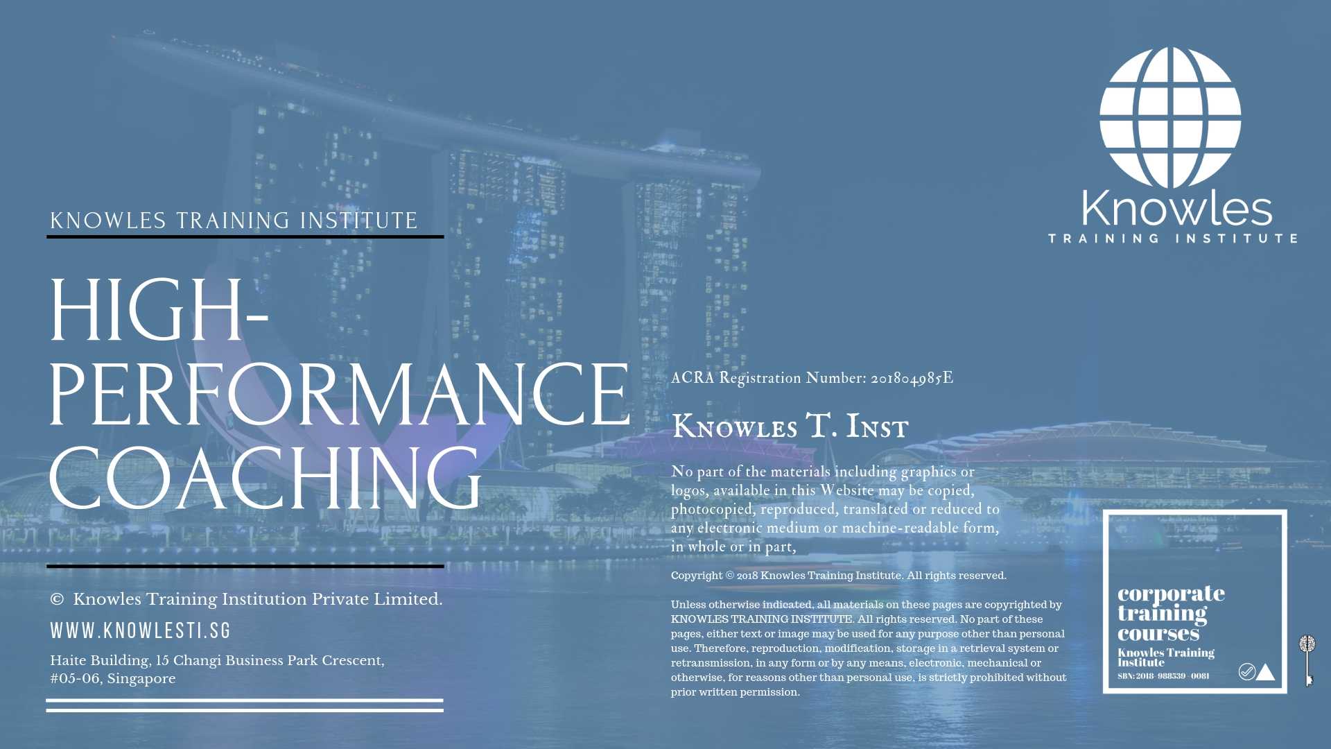 High-Performance Coaching Training Course in Taiwan
