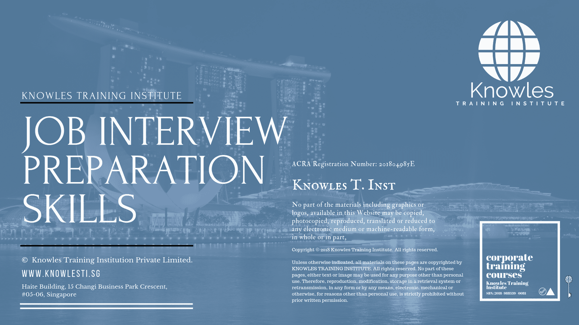 Job Interview Preparation Skills Course in Taiwan