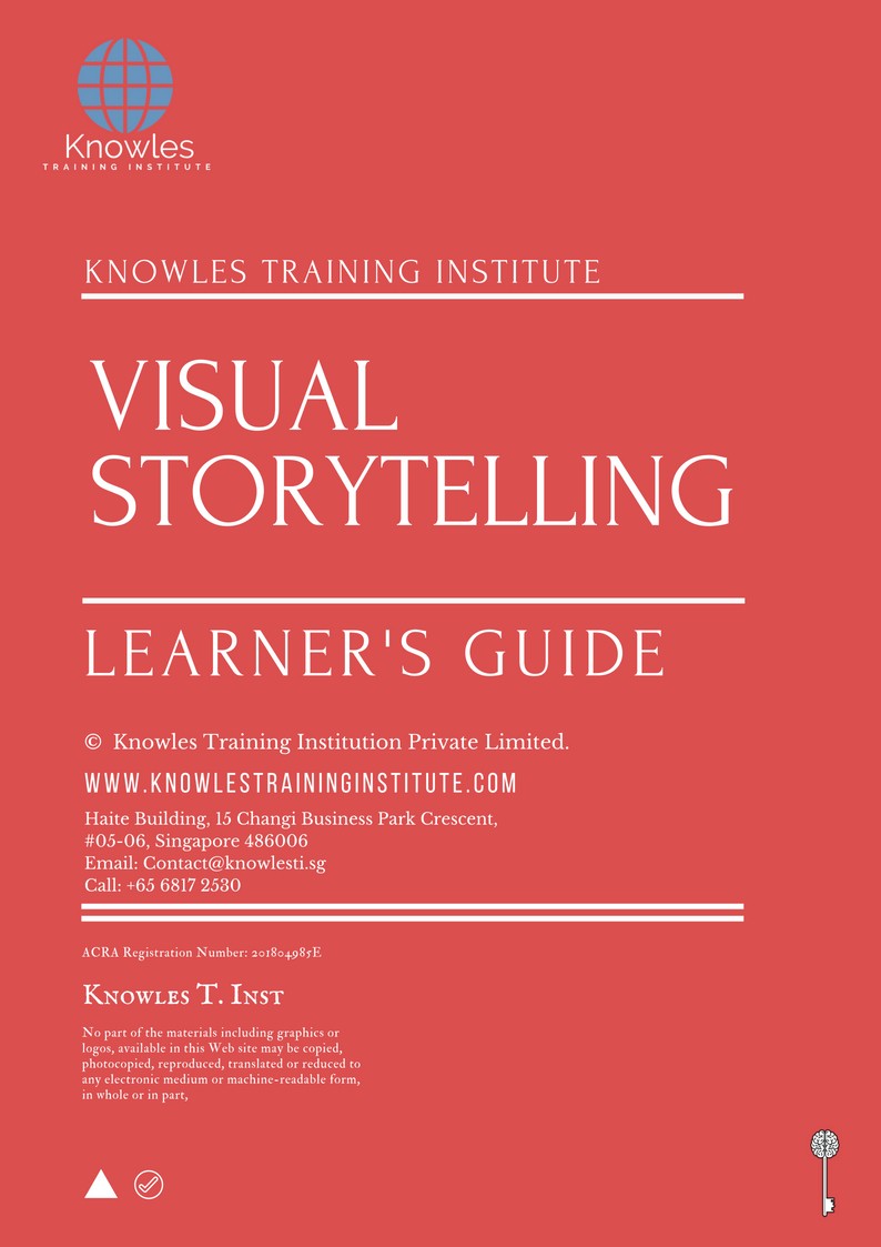 Learner’s Guide For Visual Storytelling Course in Taiwan