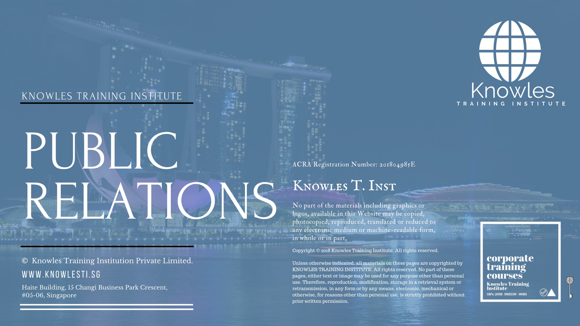 Public Relations Training Course in Taiwan