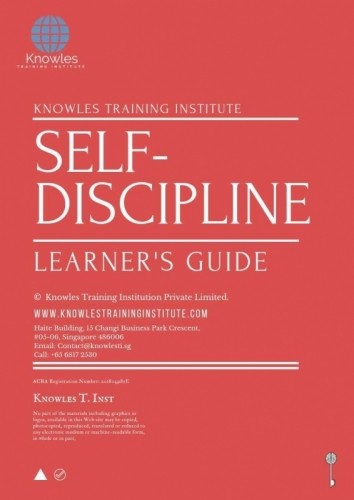 Self-Discipline Training Course in Taiwan Learner’s Guide