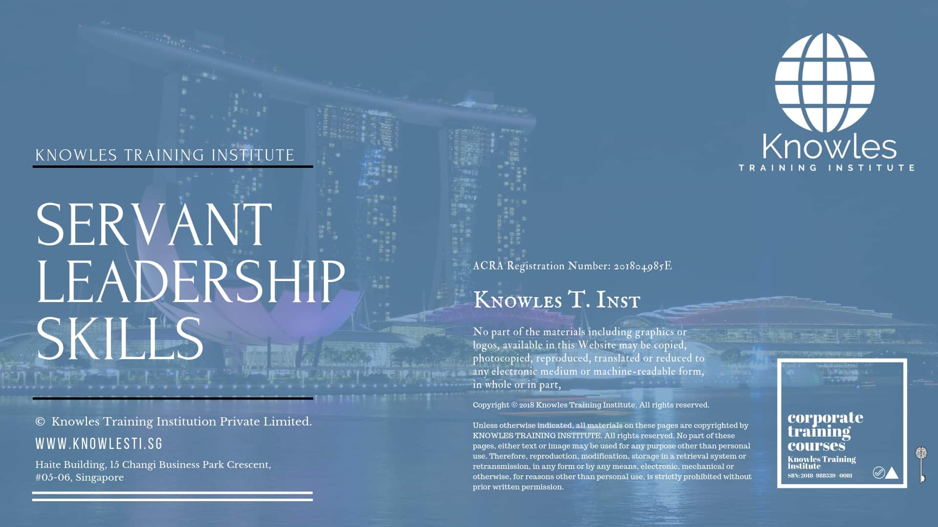 Servant Leadership Skills Training Course in Taiwan