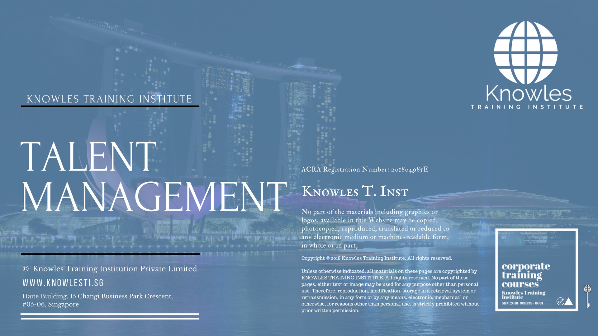 Talent Management Training Course in Taiwan